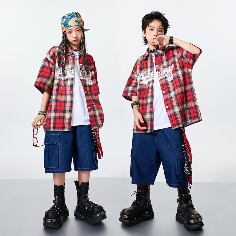 Street Fashion For Boy - Boys Ballroom Hip Hop Dance Costumes