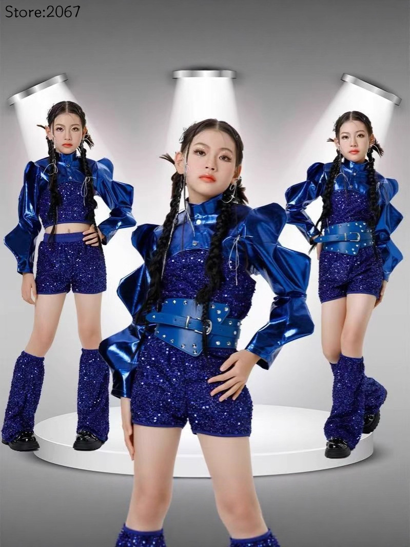Street Fashion Runway - Jazz Dance Outfits Sequin Costume Hipster