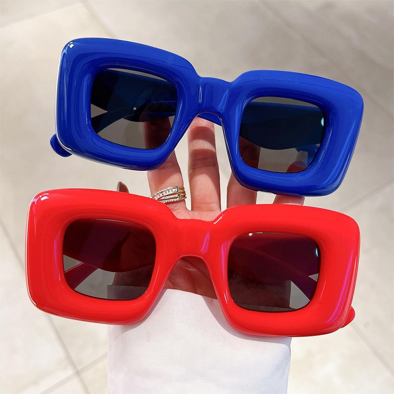 New Women Square Sunglasses Fe - Street Fashion Photo review and price