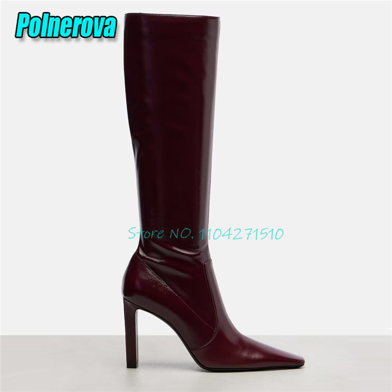Street Style Pointed Toe High  - Street Fashion Runway review and price