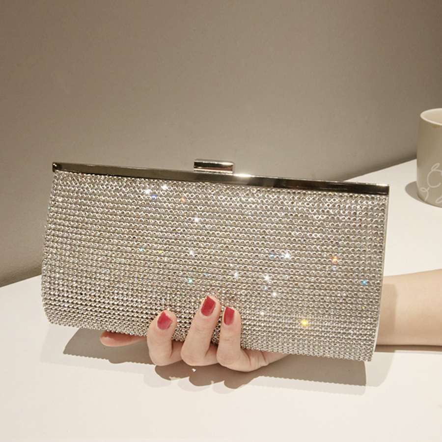 Chain Women Evening Bag Clip S - Street Fashion Photo review and price