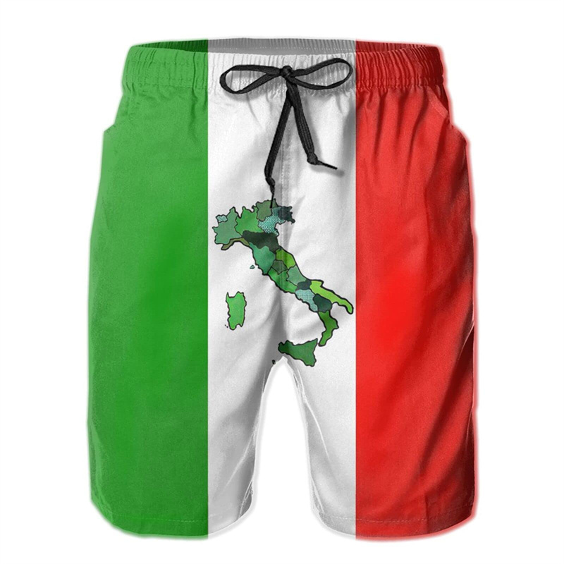 New In Italian Flag Swim Trunk - Italy Fashion Street review and price