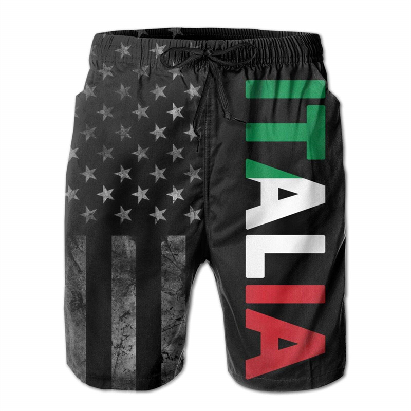 New In Italian Flag Swim Trunk - Italy Fashion Street review and price