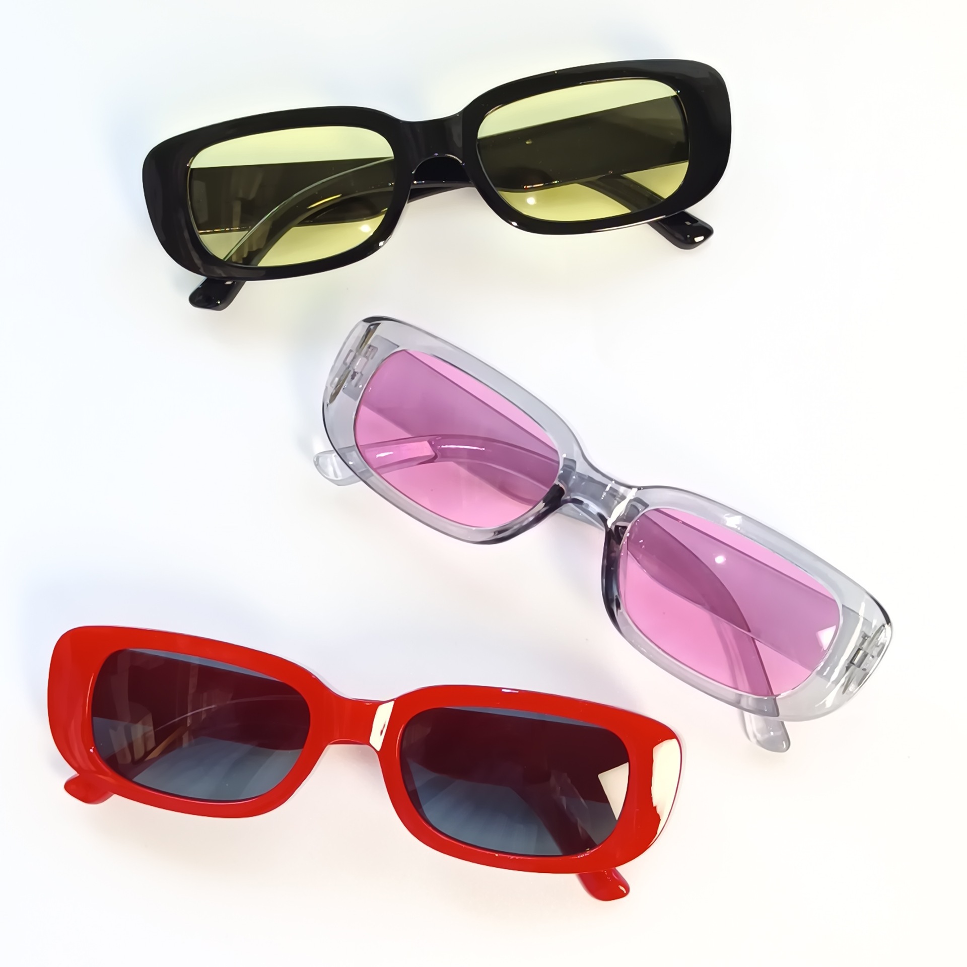 New Small Rectangle Sunglasses - Street Fashion Photo review and price