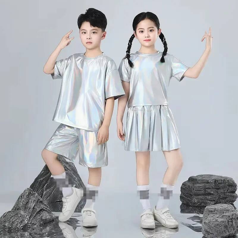 Boys and Girls Hip-hop Set Sil - Street Fashion Runway review and price