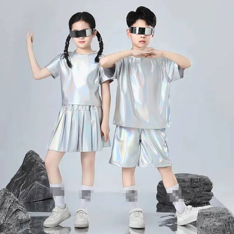 Boys and Girls Hip-hop Set Sil - Street Fashion Runway review and price