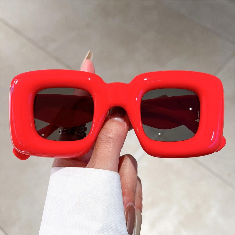 New Women Square Sunglasses Fe - Street Fashion Photo review and price