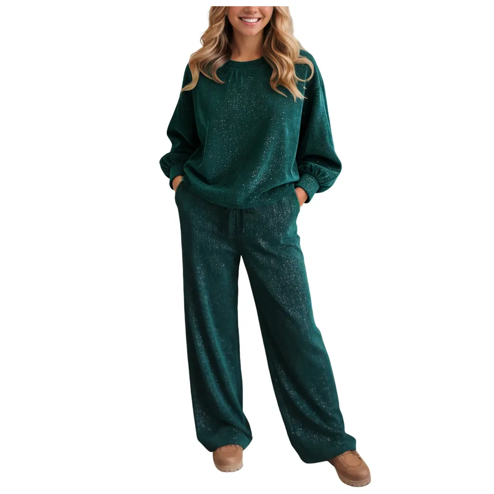 Women's Shiny 2 Pieces Set Spr - Italy Fashion Street review and price