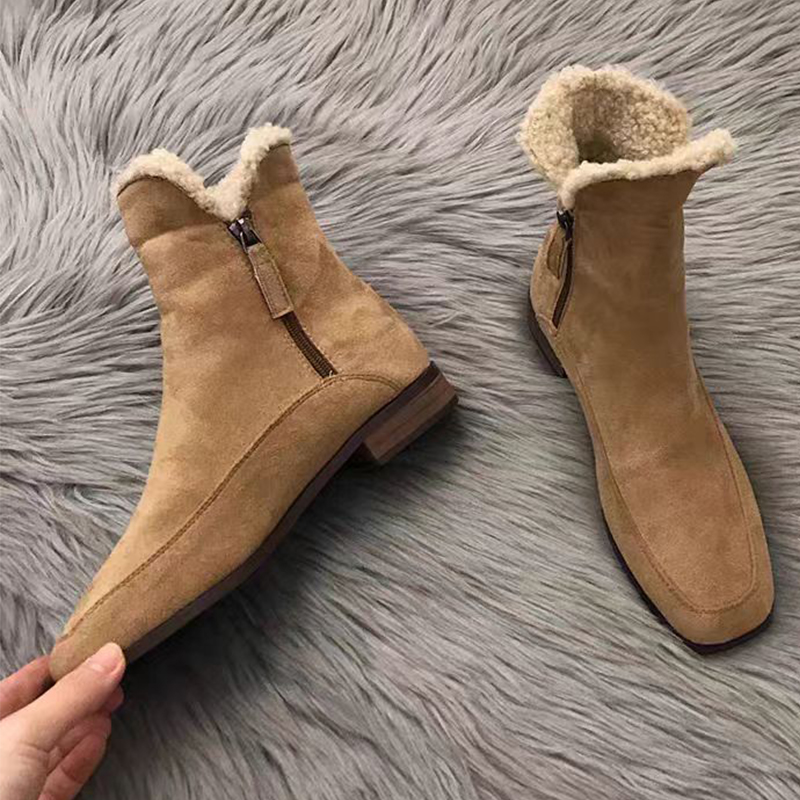 2026 New Fur Ankle Boots for W - Street Fashion Clothes review and price