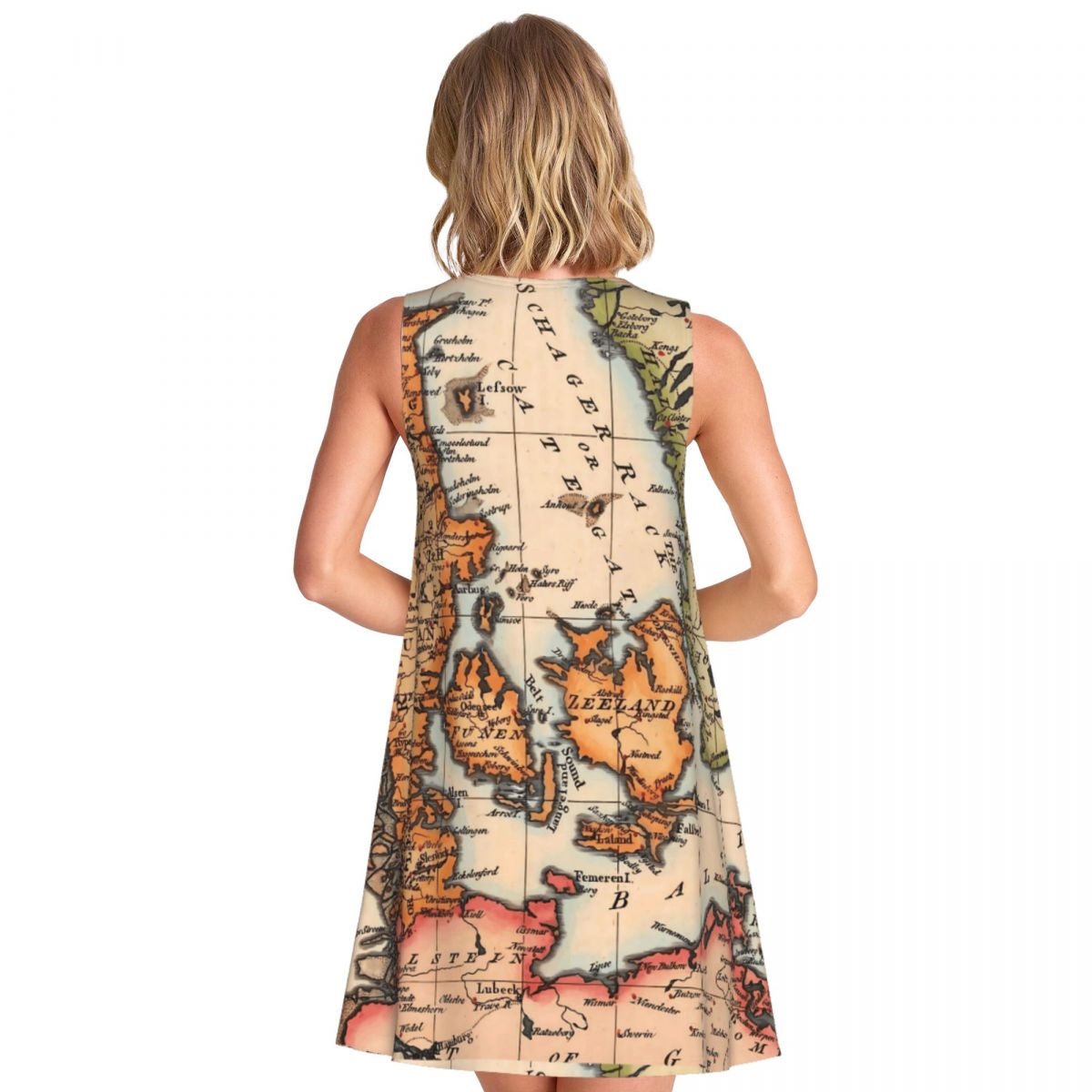 History World Map Tank Dress O - Street Fashion History review and price