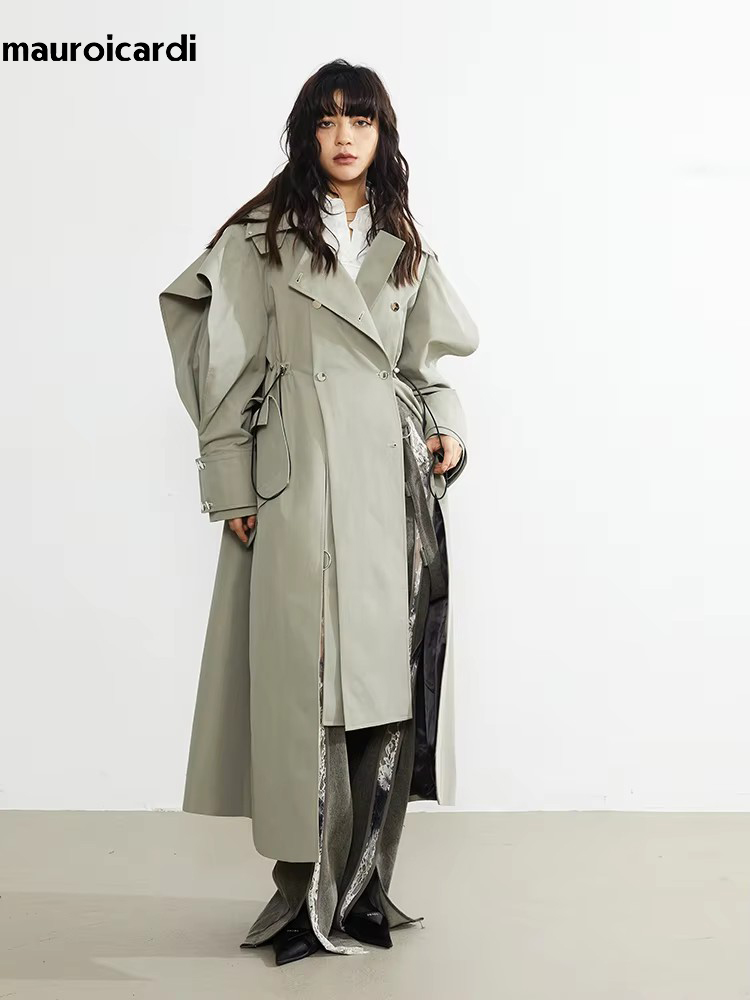 Mauroicardi Spring Long Oversi - Street Fashion Runway review and price