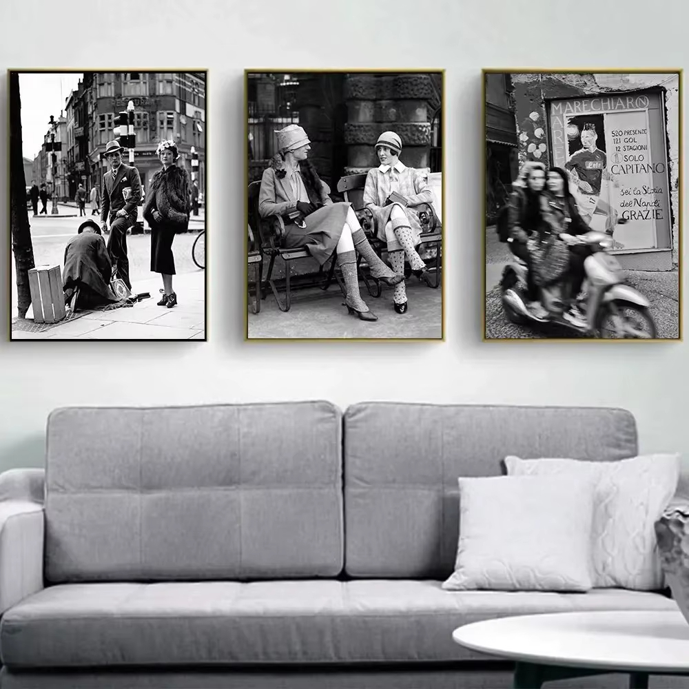 Fashion Black And White Vintag - Italy Fashion Street review and price