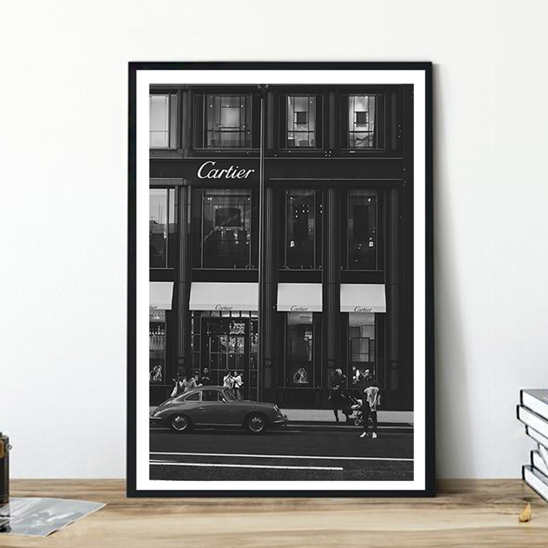 European Street Canvas Paintin - Street Fashion Photo review and price
