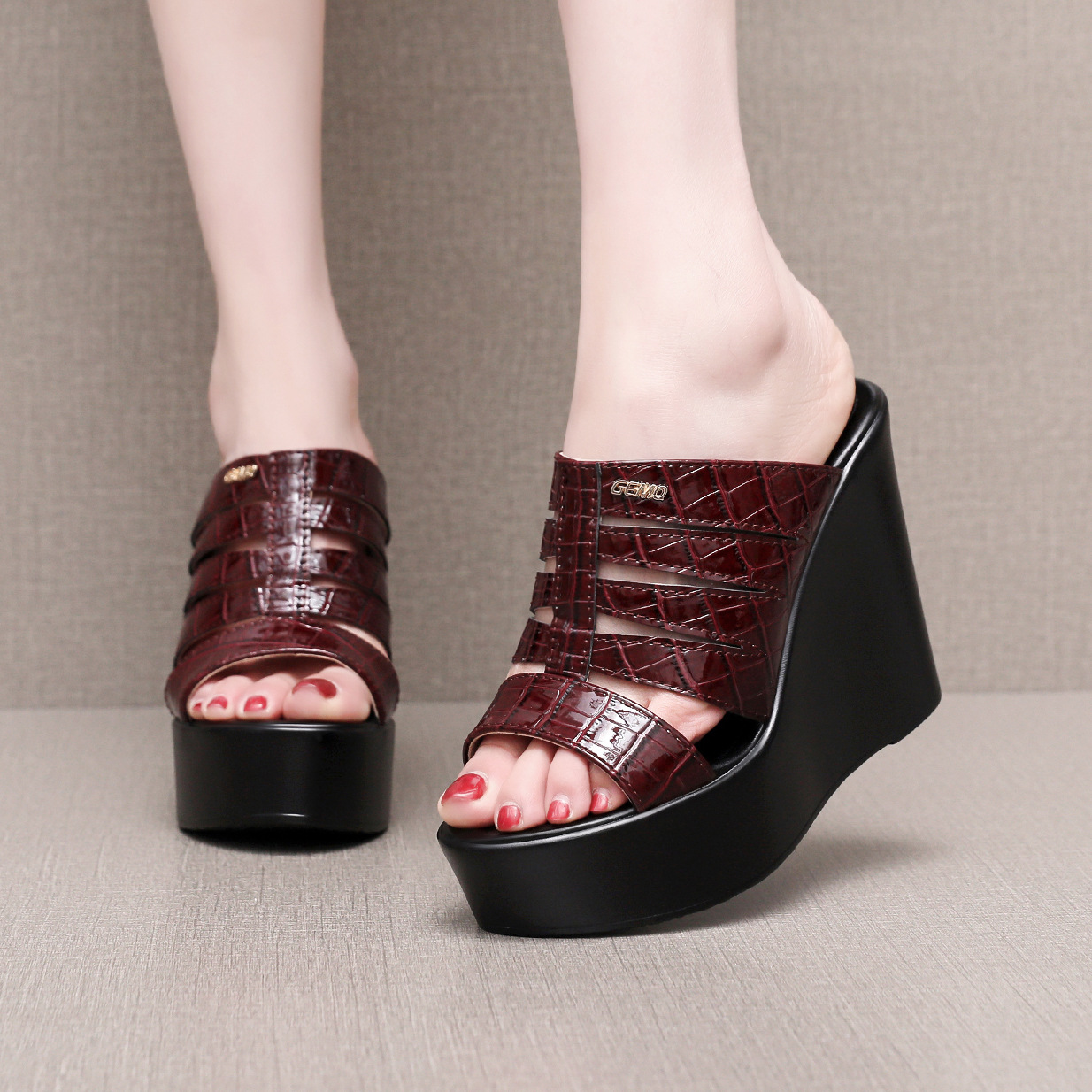 High quality summer leather we - Street Fashion Clothes review and price