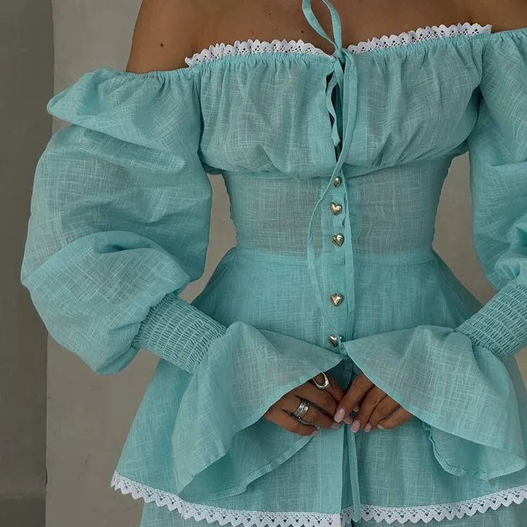 2025 Lace Patchwork One Should - Italy Fashion Street review and price